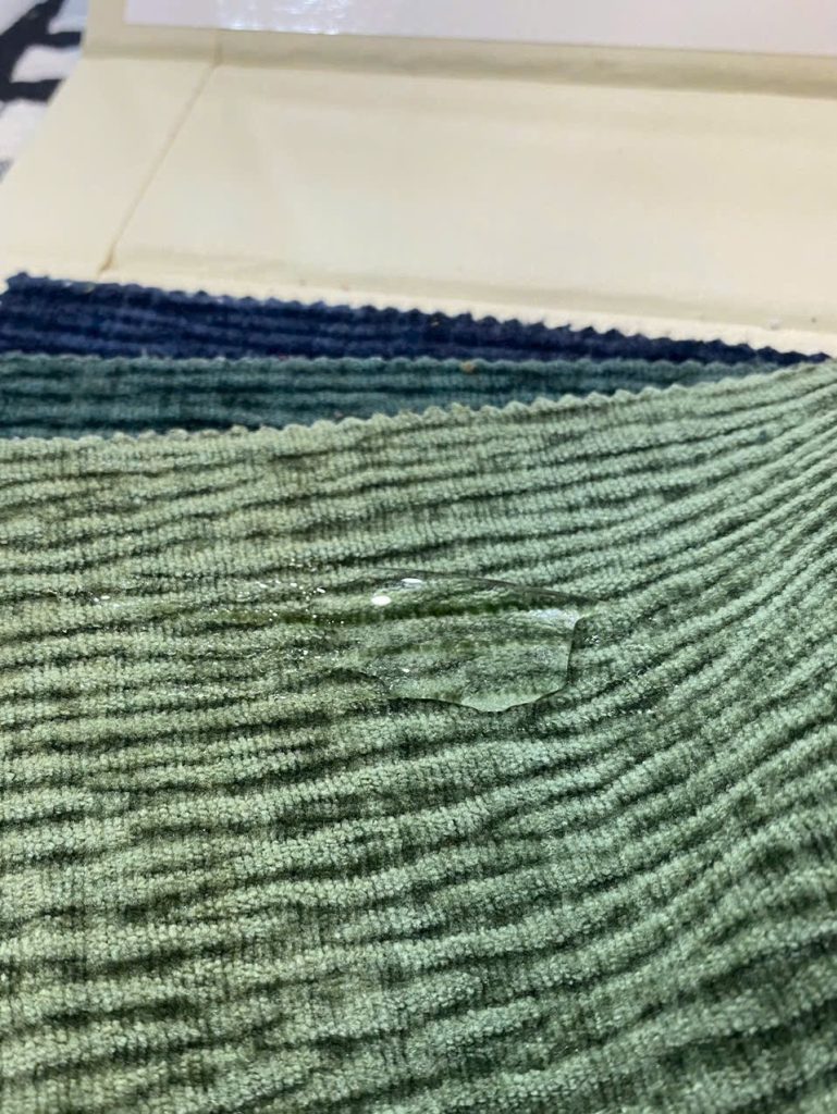 vải nỉ sofa cao cấp trượt nước