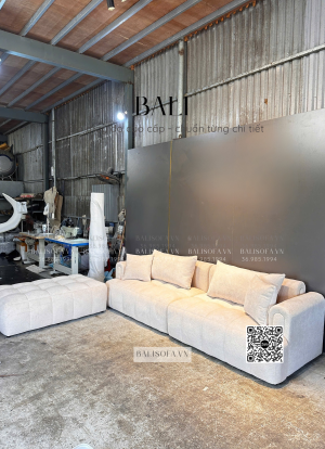 sofa vải nỉ lông cừu độc quyền BALI