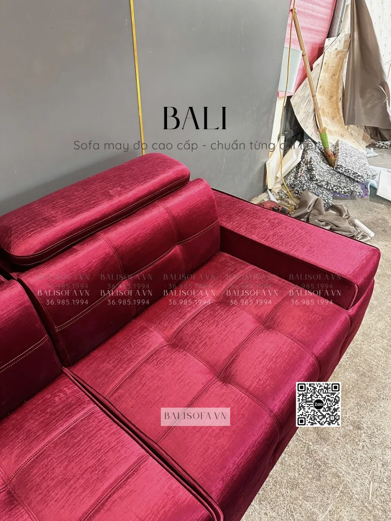 sofa vải nỉ theo yêu cầu