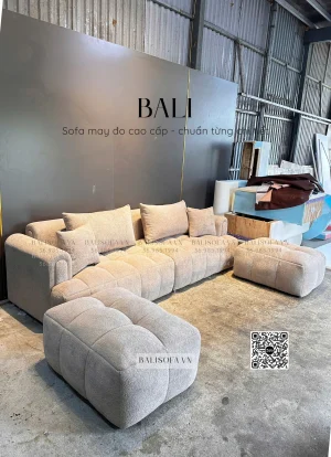 sofa vải nỉ lông cừu độc quyền BALI