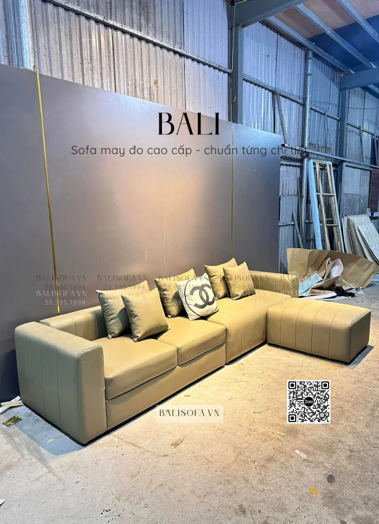 bộ sofa da phòng khách da xoá mực cao cấp